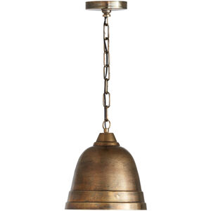 Sedona 1 Light 10 inch Oxidized Brass Pendant Ceiling Light