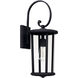 Howell 1 Light 21 inch Black Outdoor Wall Lantern