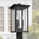 Barrett 3 Light 19 inch Black Outdoor Post Lantern