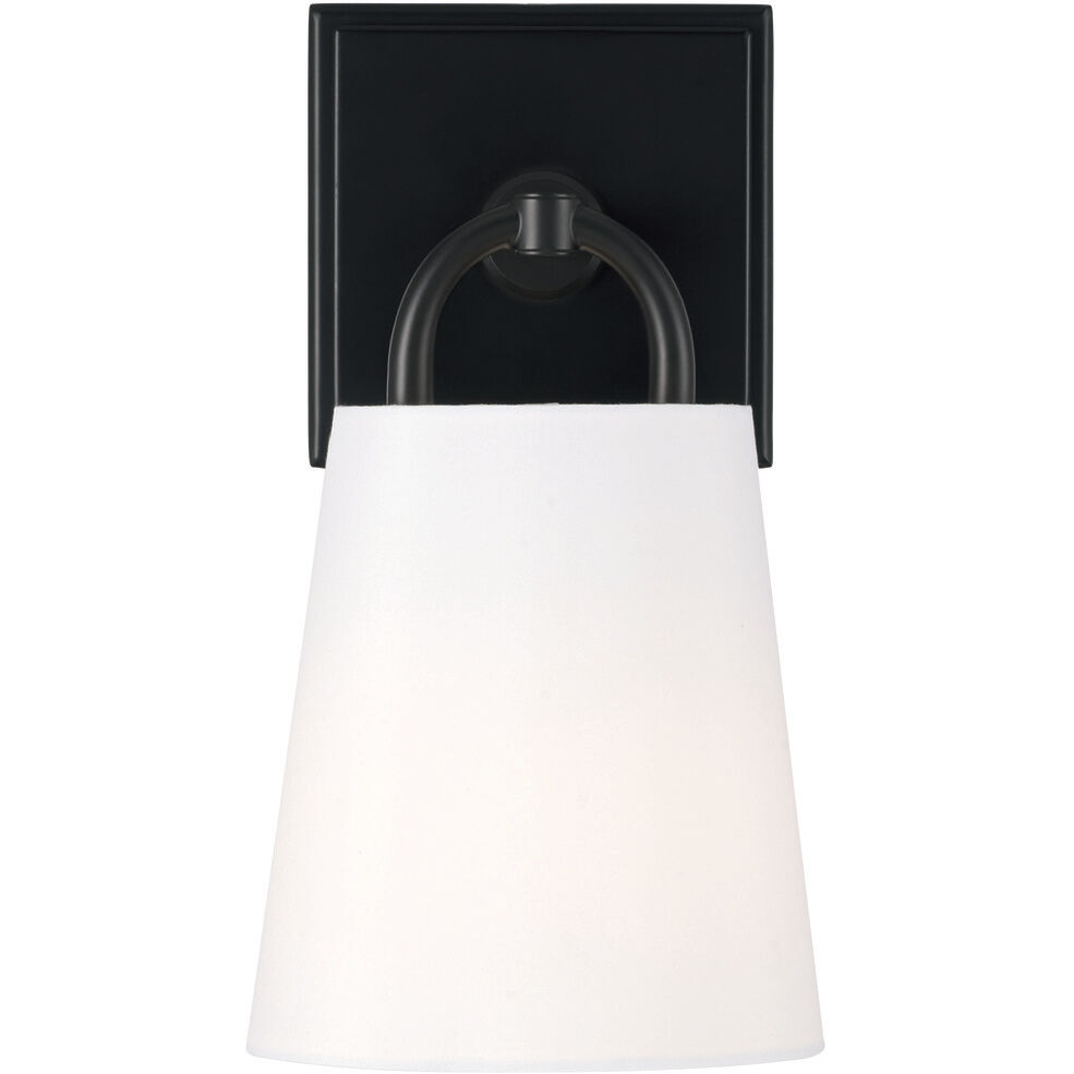 Brody 1 Light 6 inch Matte Black Sconce Wall Light