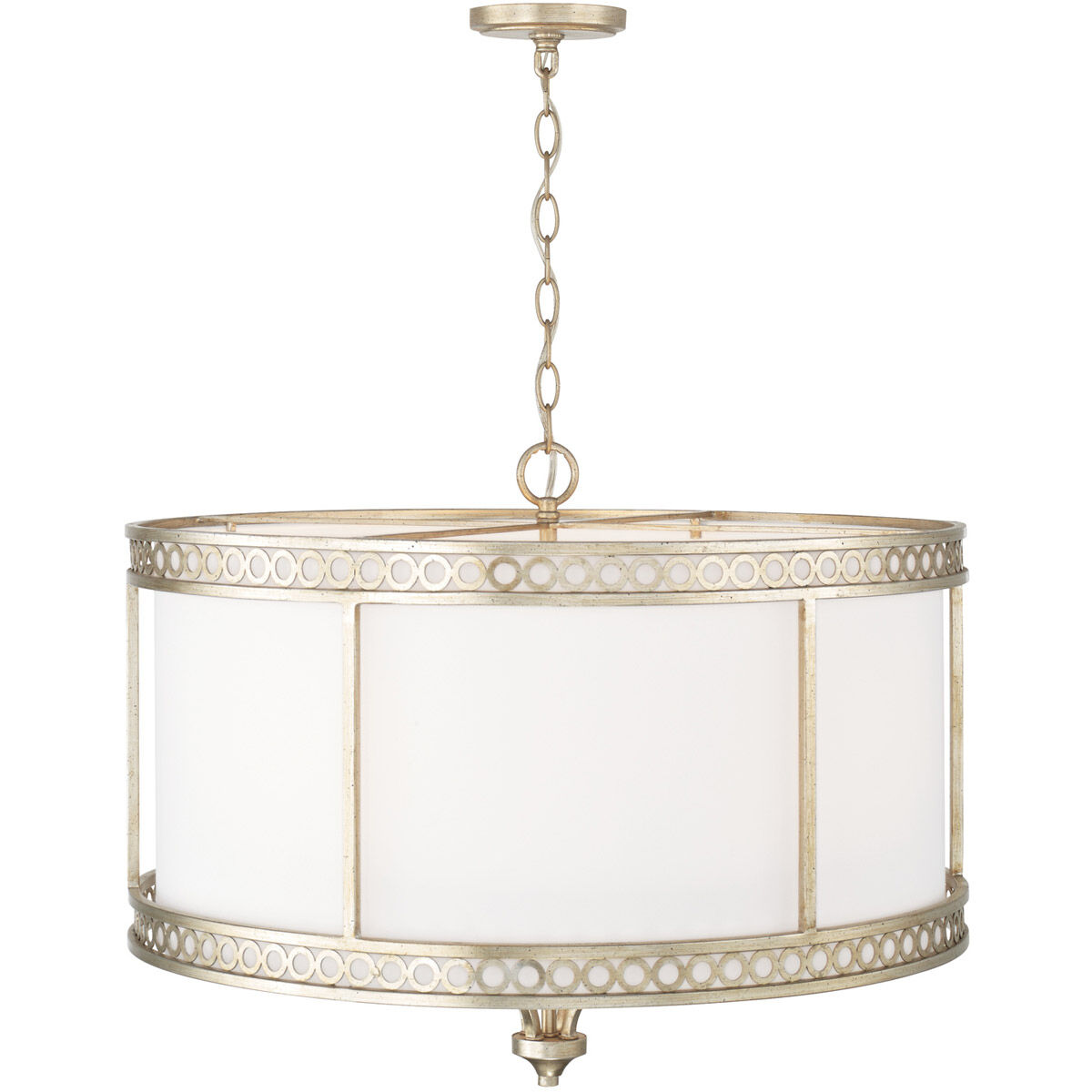 Isabella 4 Light 25 inch Winter Gold Pendant Ceiling Light