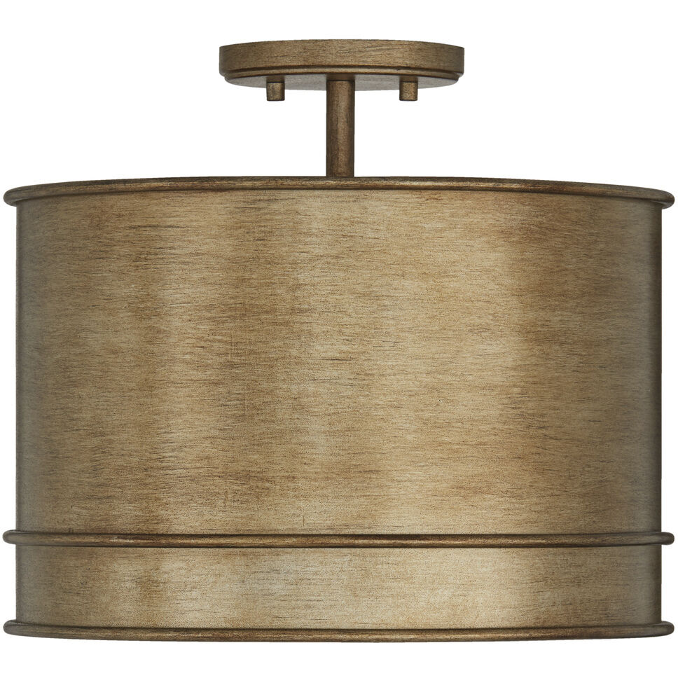 Nole 1 Light 14 inch Mystic Luster Pendant Ceiling Light, Convertible Dual Mount