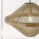 Maya 1 Light 19.75 inch Matte Brass Semi-Flush Ceiling Light, Convertible Dual Mount