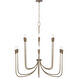 Marley 12 Light 40 inch Mystic Bronze Chandelier Ceiling Light