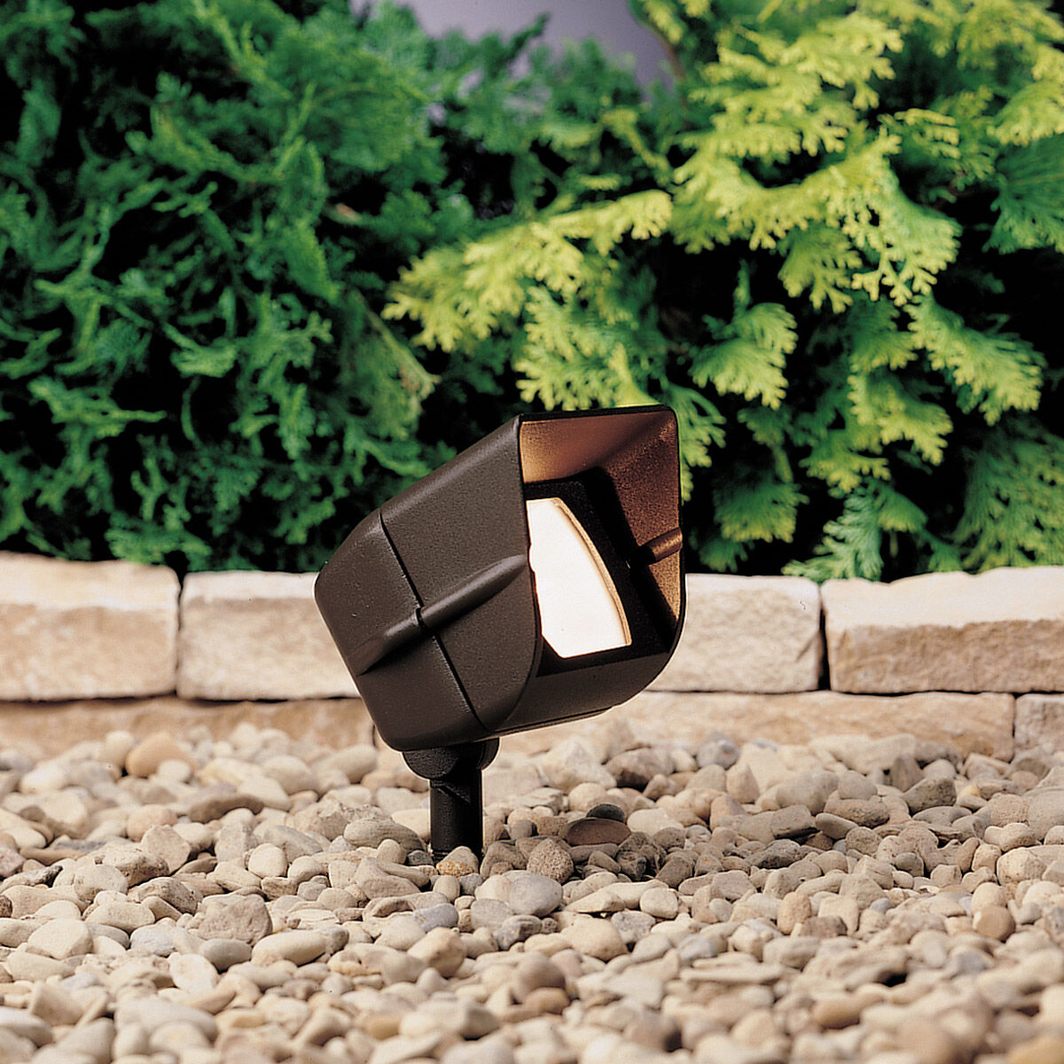 Independence 12 35.00 watt Textured Architectural Bronze Landscape 12V Accent