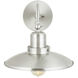 Dewitt 1 Light 10.25 inch Brushed Nickel Sconce Wall Light