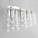Burke 4 Light 33 inch Polished Nickel Vanity Light Wall Light