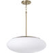 Soren 1 Light 20 inch Aged Brass Pendant Ceiling Light
