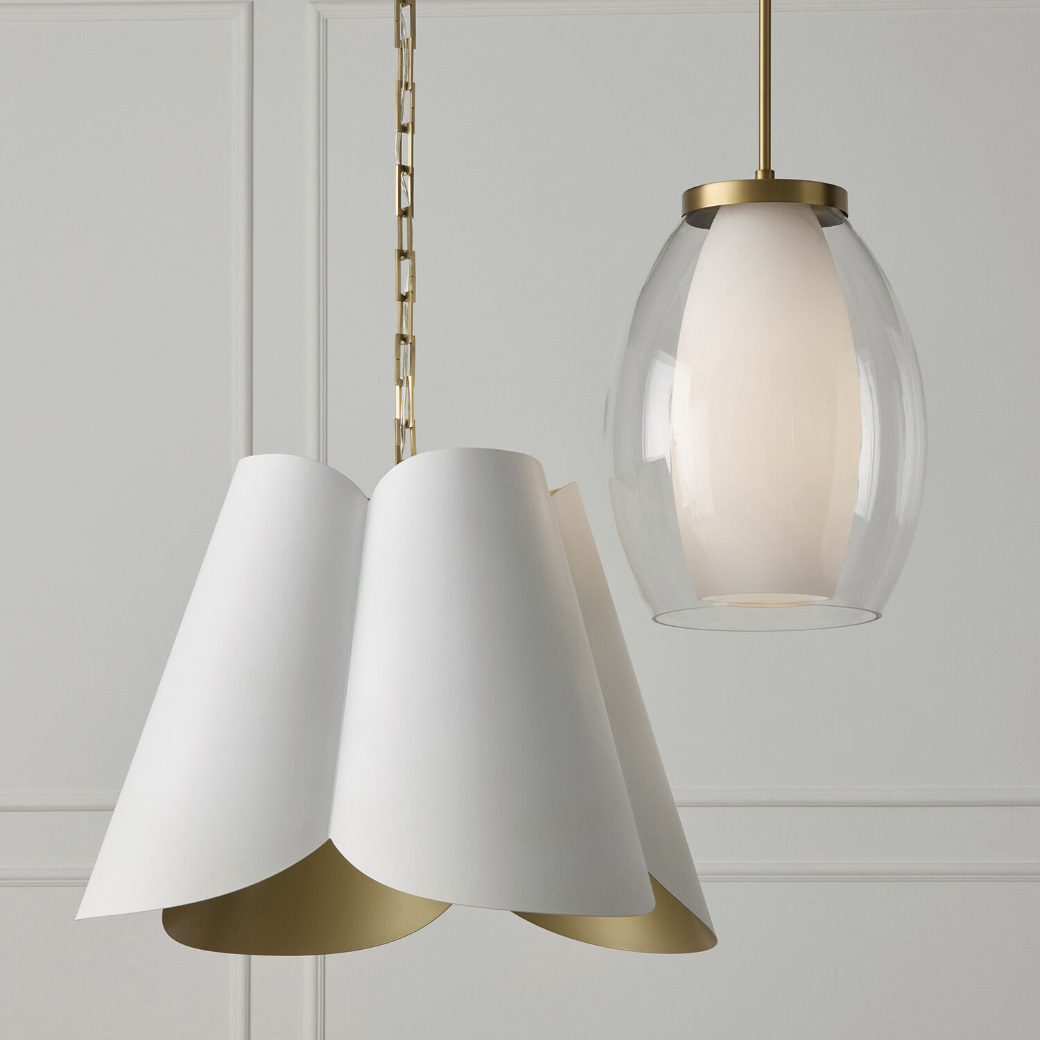 Joss 1 Light 13 inch Aged Brass Pendant Ceiling Light