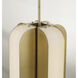 Marcell LED 12 inch Aged Brass Pendant Ceiling Light