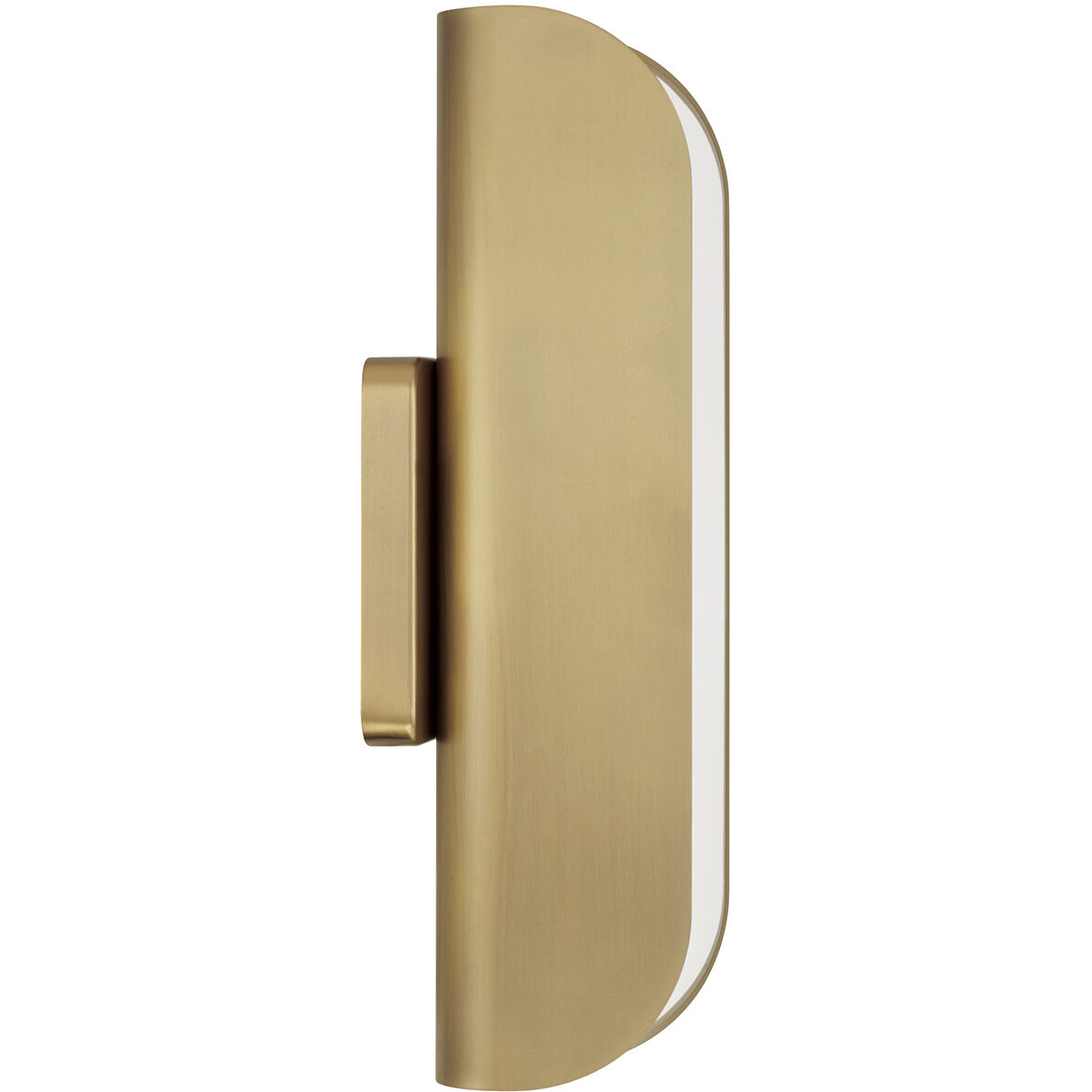 Marcell LED 5 inch Aged Brass Sconce Wall Light