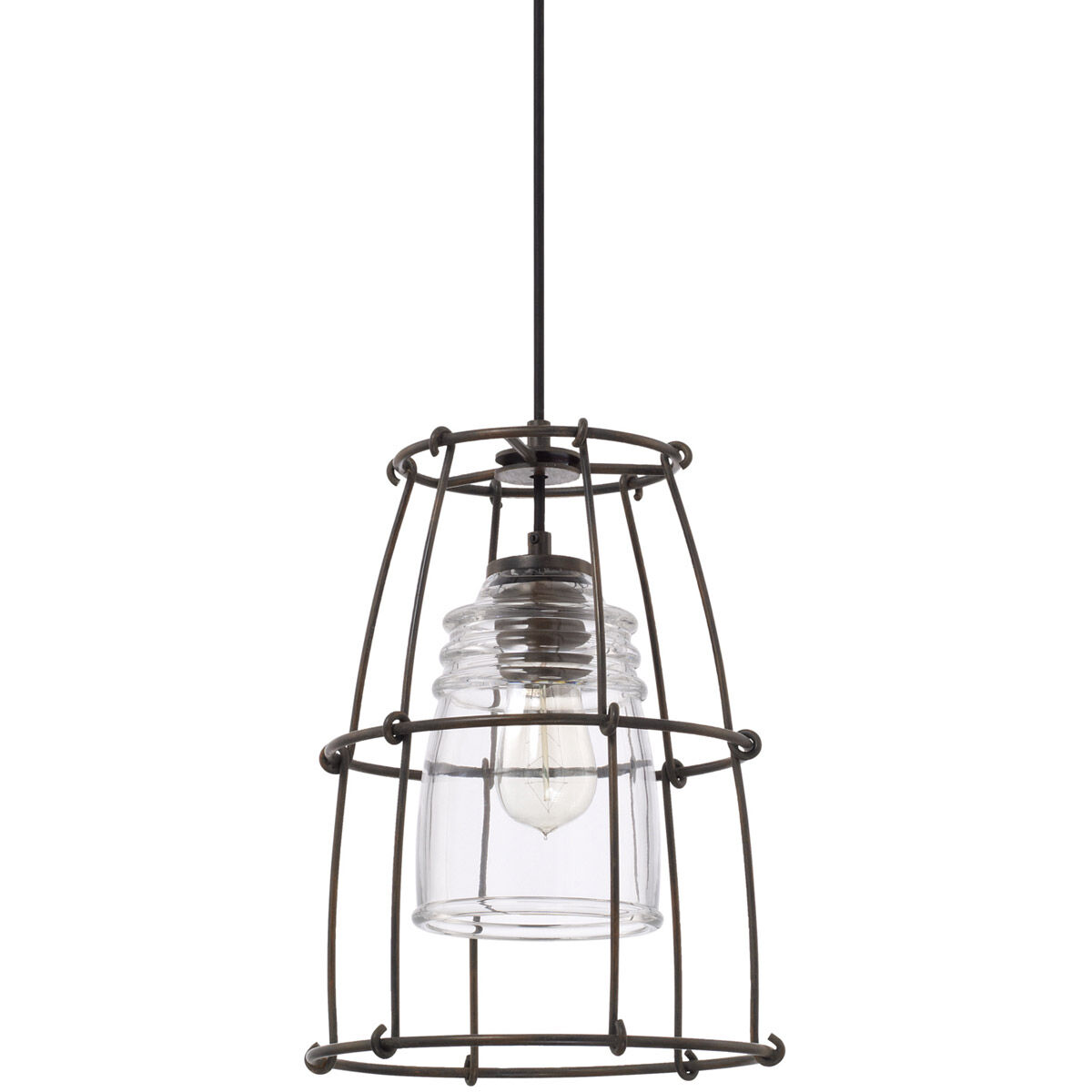 Turner 1 Light 11 inch Nordic Grey Pendant Ceiling Light