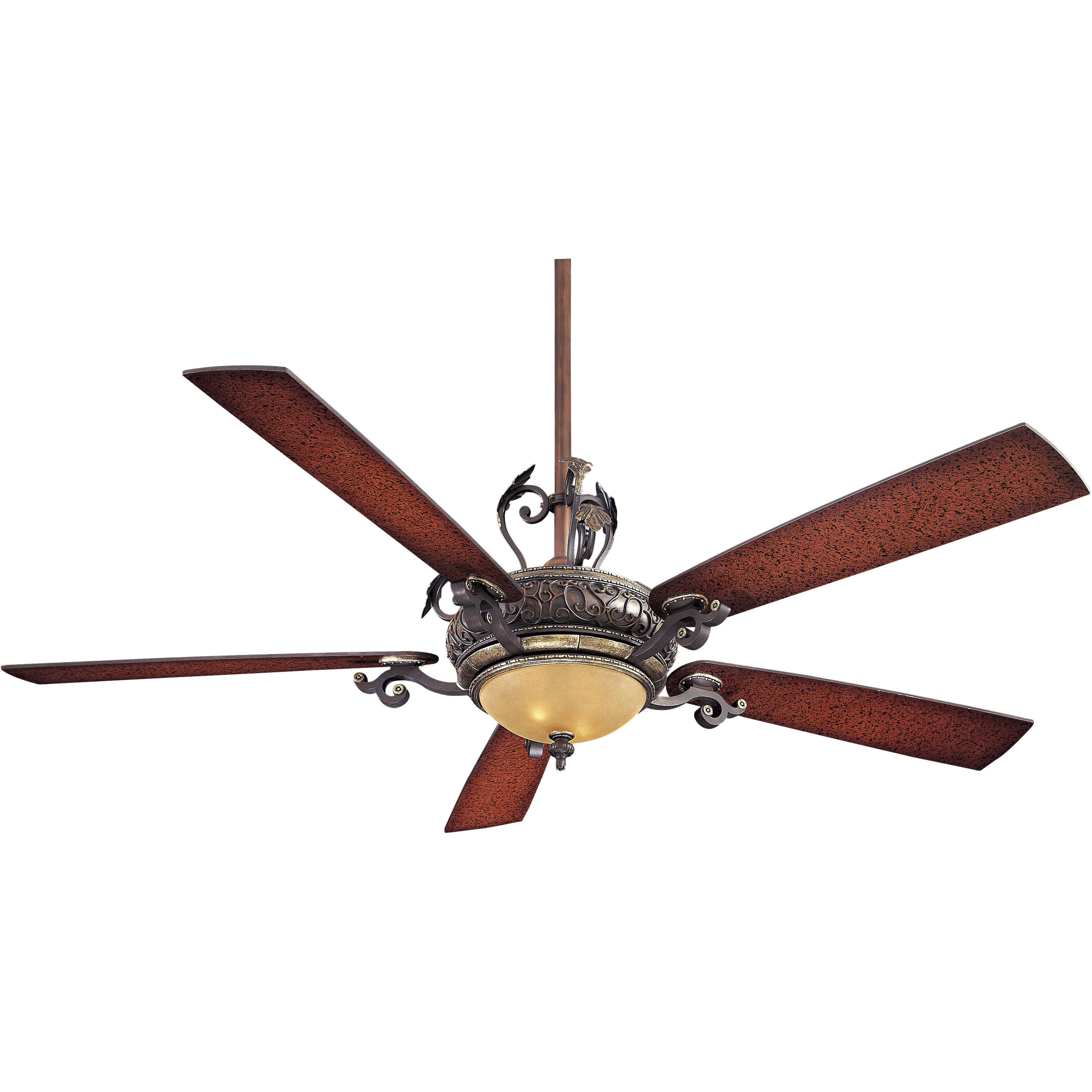 Napoli II 68 inch Sterling Walnut Ceiling Fan