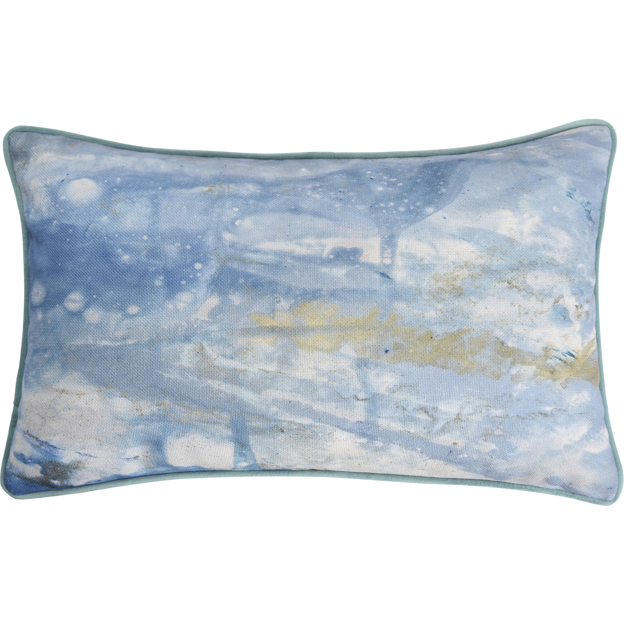 Amy 20 X 5 inch Multi Blue Pillow