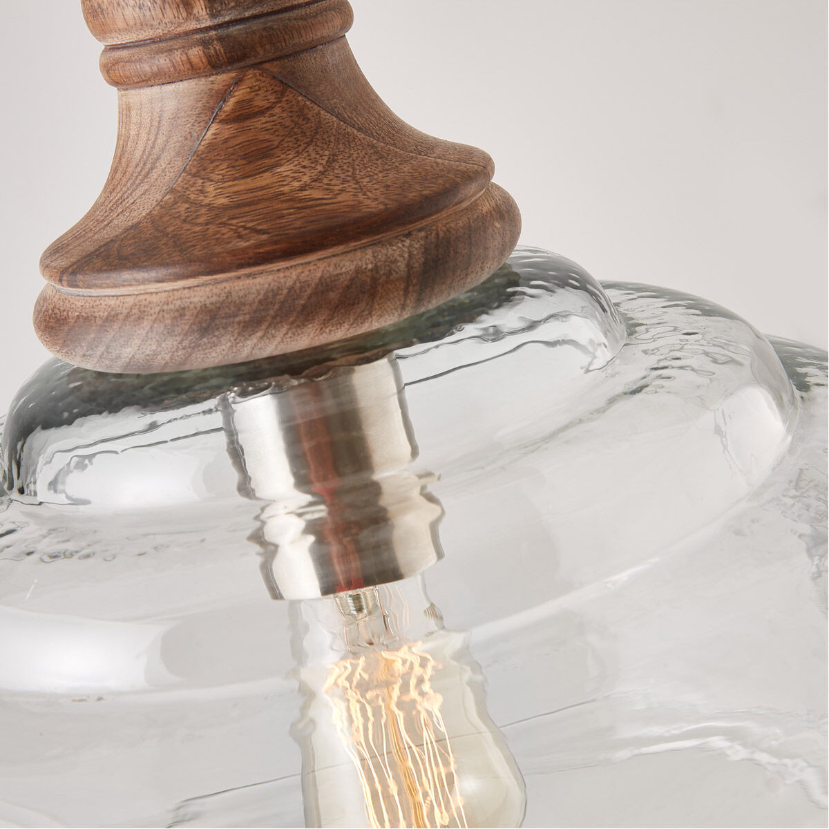 Julian 1 Light 14 inch Grey Wash Pendant Ceiling Light