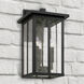 Barrett 3 Light 18 inch Black Outdoor Wall Lantern