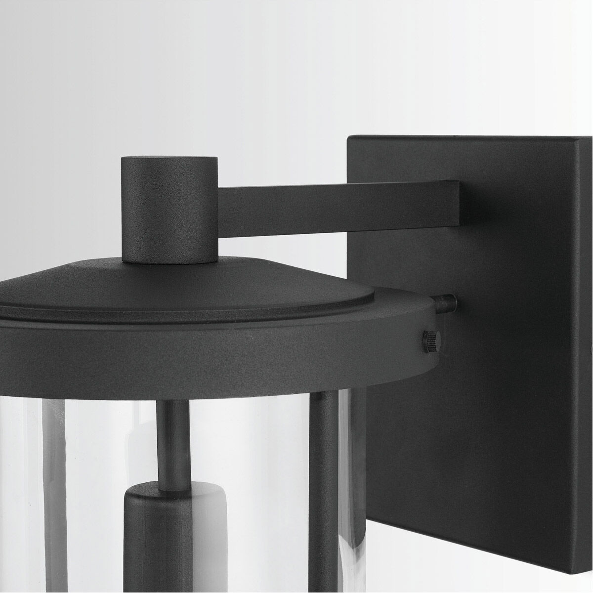 Corbin 1 Light 19 inch Black Outdoor Wall Mount