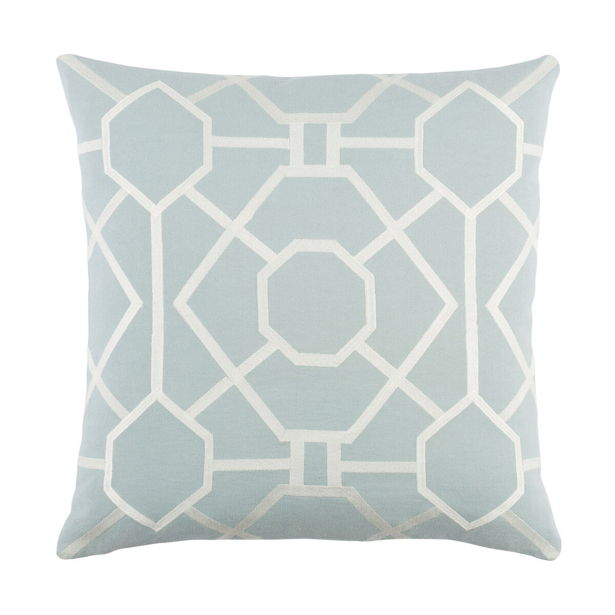 Kingdom 18 X 18 inch Light Gray Pillow Kit, Square