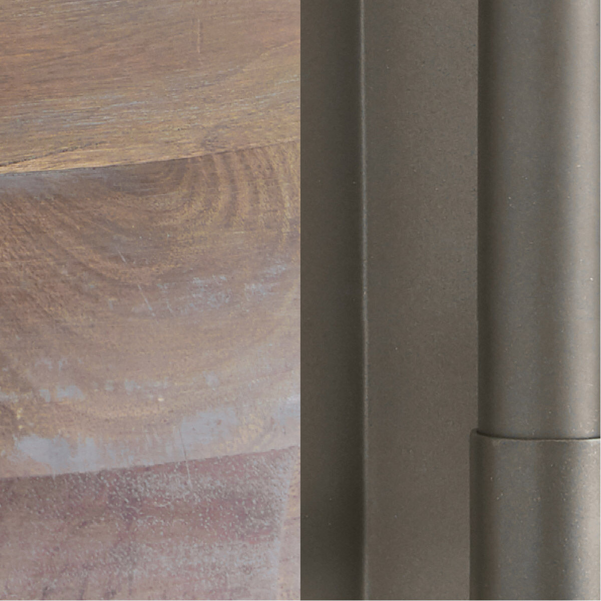 Jacob 1 Light 18 inch Grey Wash and Iron Silk Pendant Ceiling Light