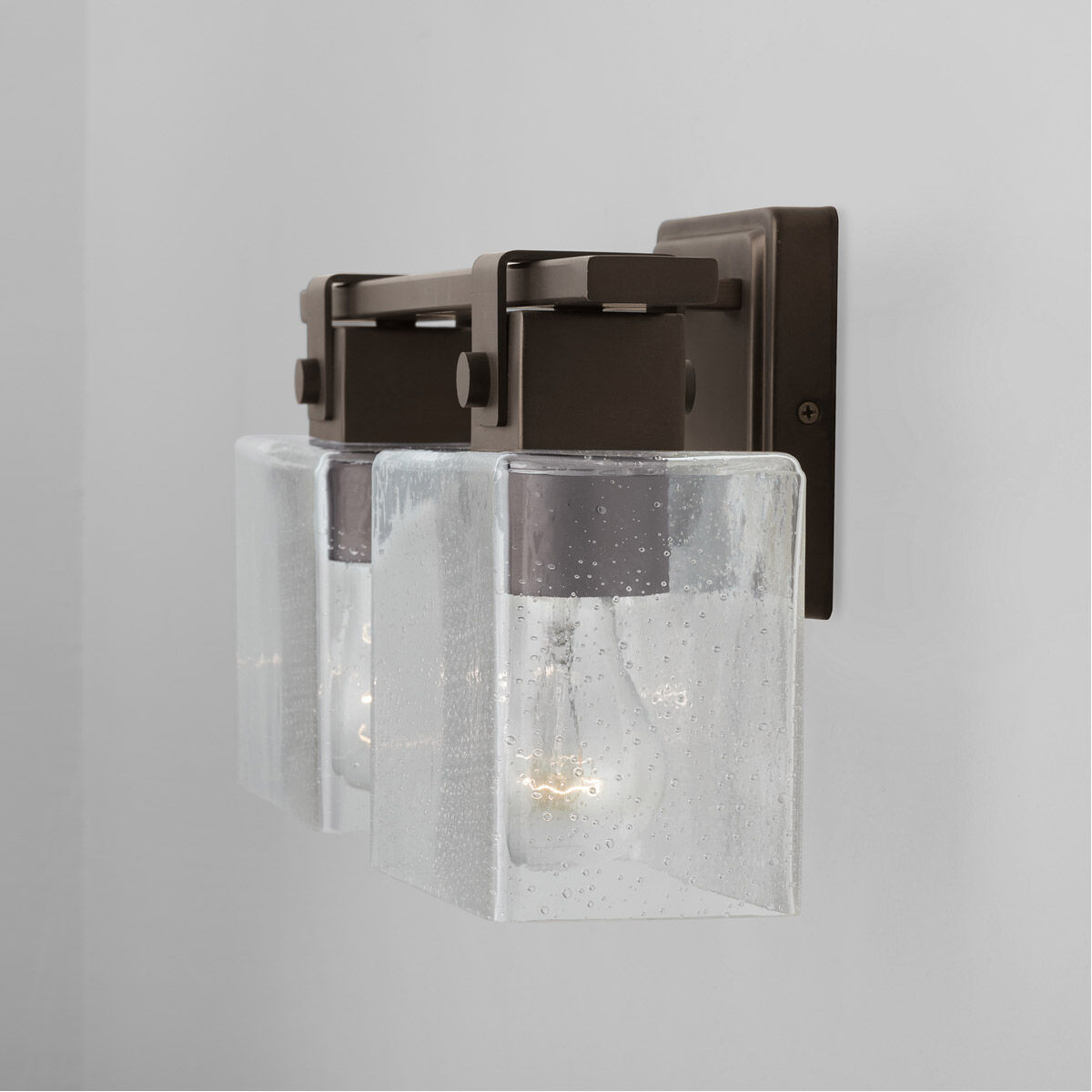 Graham 2 Light 15.5 inch Oil Rubbed Bronze Vanity Light Wall Light