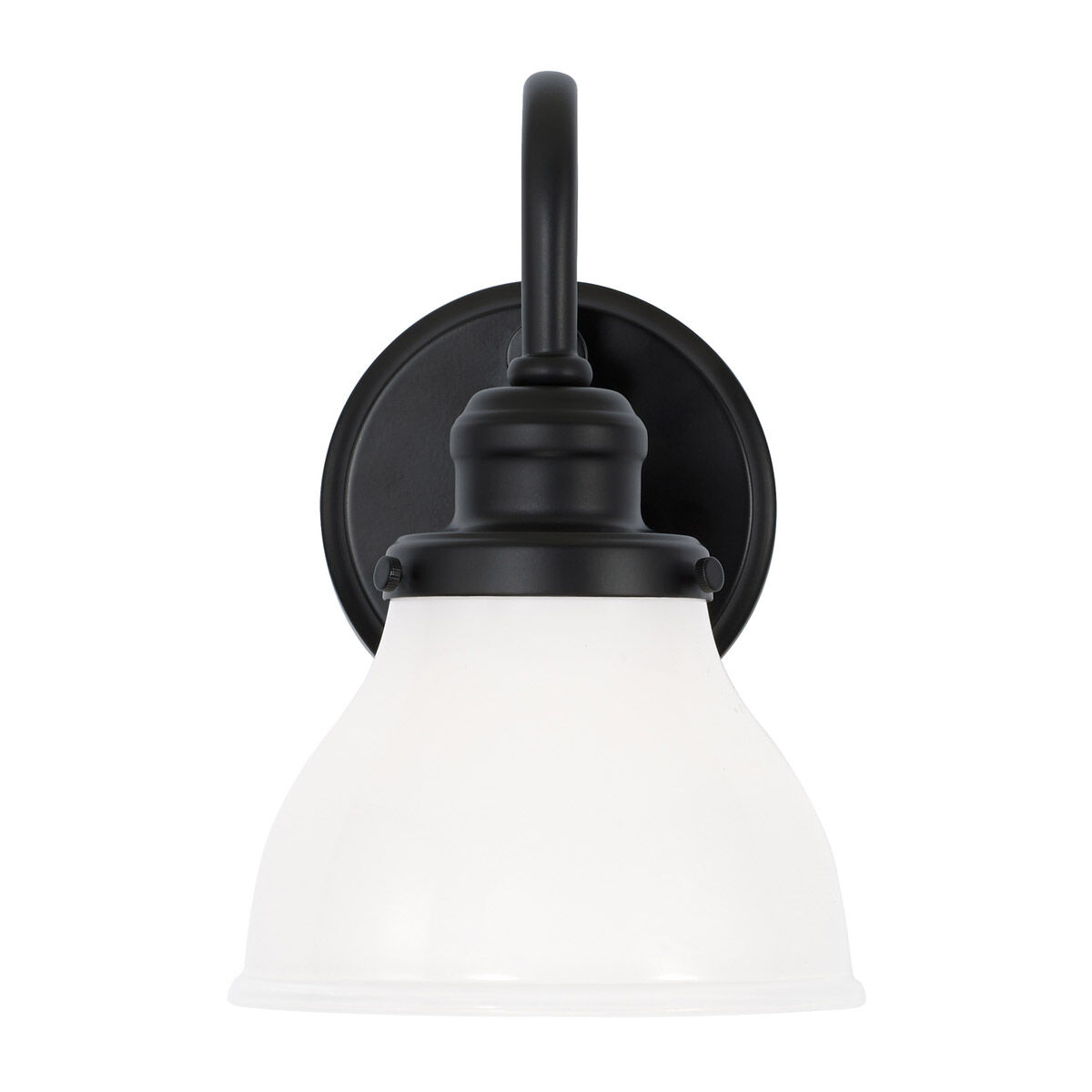 Baxter 1 Light 7 inch Matte Black Sconce Wall Light
