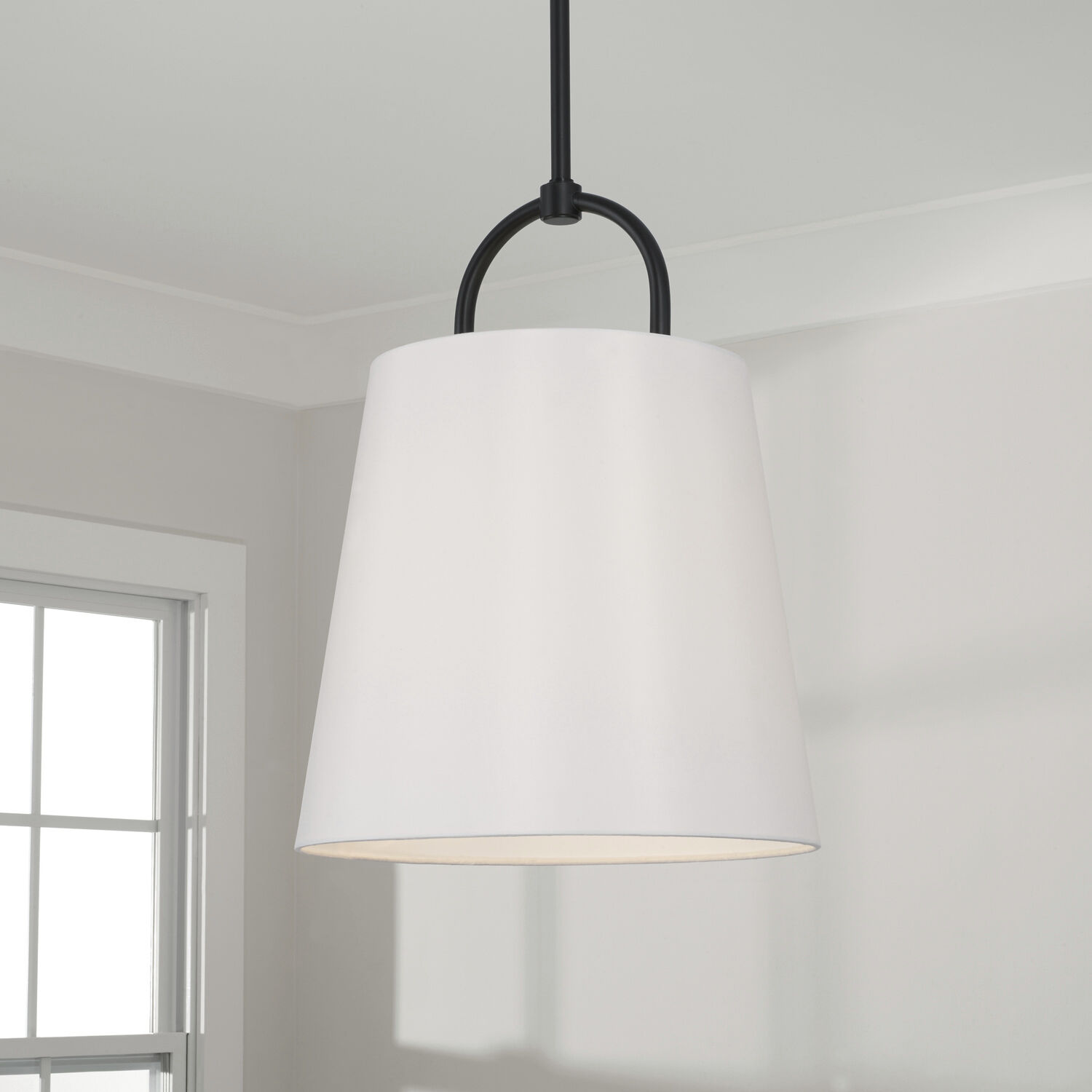 Brody 1 Light 16 inch Matte Black Pendant Ceiling Light