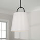 Brody 1 Light 16 inch Matte Black Pendant Ceiling Light