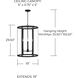 Brennen 4 Light 19 inch Black Iron Foyer Ceiling Light