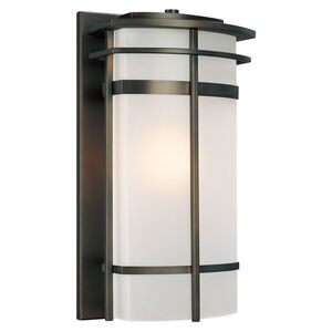 Lakeshore 1 Light 19 inch Old Bronze Outdoor Wall Lantern