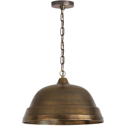 Capital Lighting Elijah 1 Light 18 inch Oxidized Brass Pendant Ceiling Light 330311XB - Open Box
