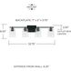 Burke 4 Light 33 inch Matte Black Vanity Light Wall Light