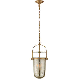 Chapman & Myers Lorford 3 Light 10 inch Gilded Iron Lantern Pendant Ceiling Light