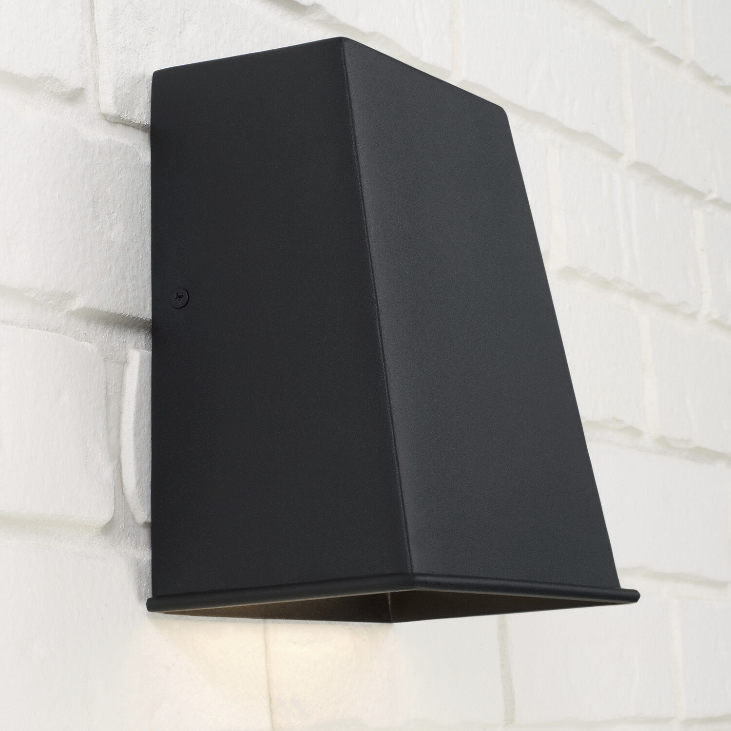 Ansel LED 7.5 inch Black Outdoor Wall Lantern
