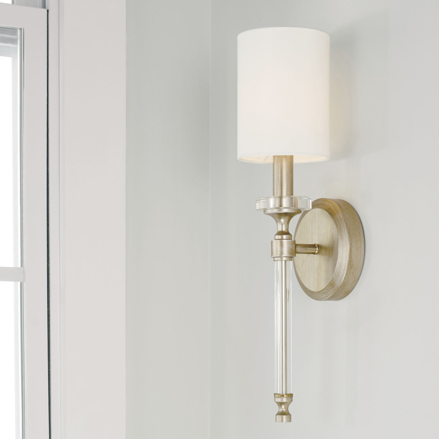 Breigh 1 Light 5 inch Brushed Champagne Sconce Wall Light