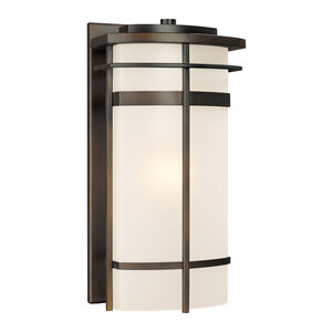 Lakeshore 1 Light 13 inch Old Bronze Outdoor Wall Lantern