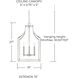Wright 4 Light 15 inch Polished Nickel Foyer Ceiling Light