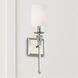 Laurent 1 Light 5 inch Polished Nickel Sconce Wall Light