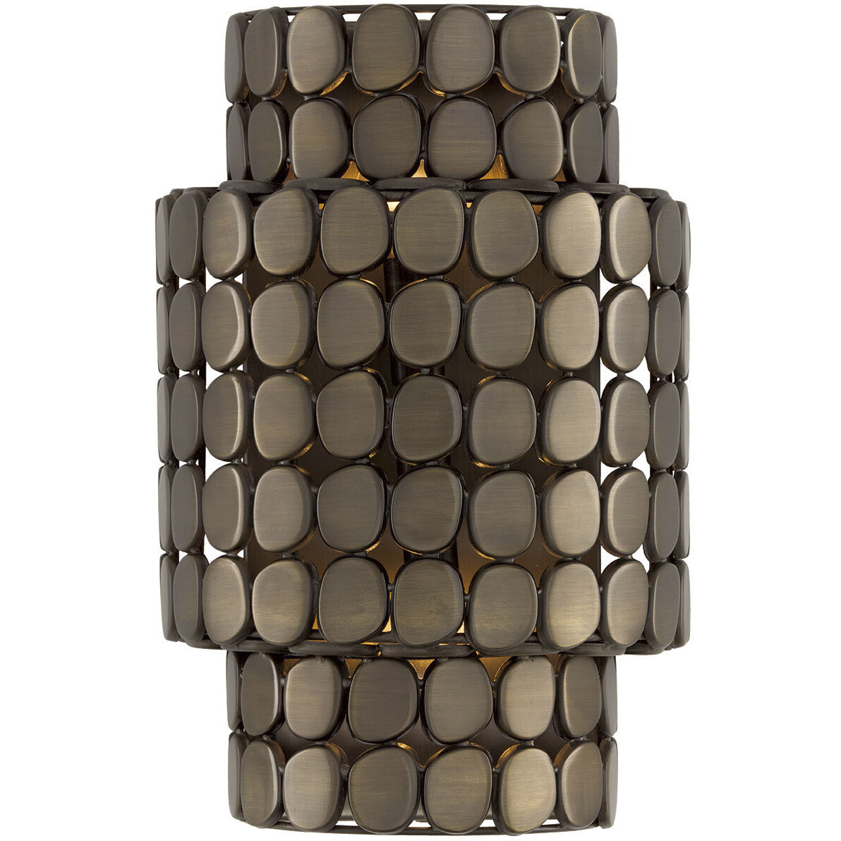 Eliana Sconce Wall Light in Dark Brass