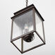 Sutter Creek 3 Light 10 inch Oiled Bronze Outdoor Hanging Lantern