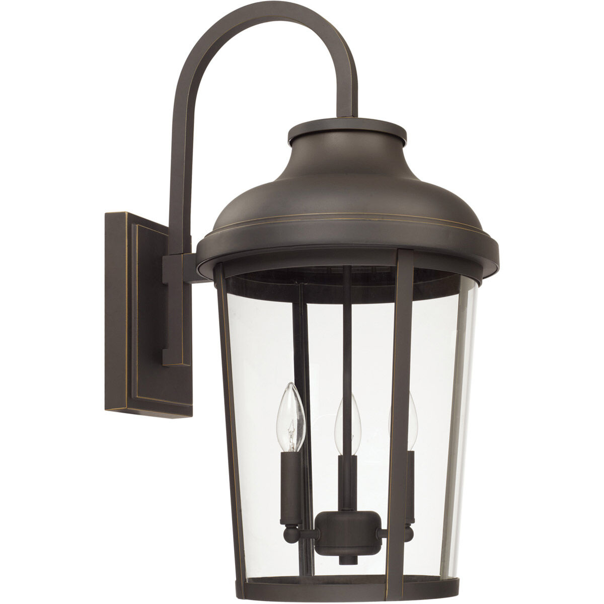 Dunbar 3 Light 13.00 inch Outdoor Wall Light