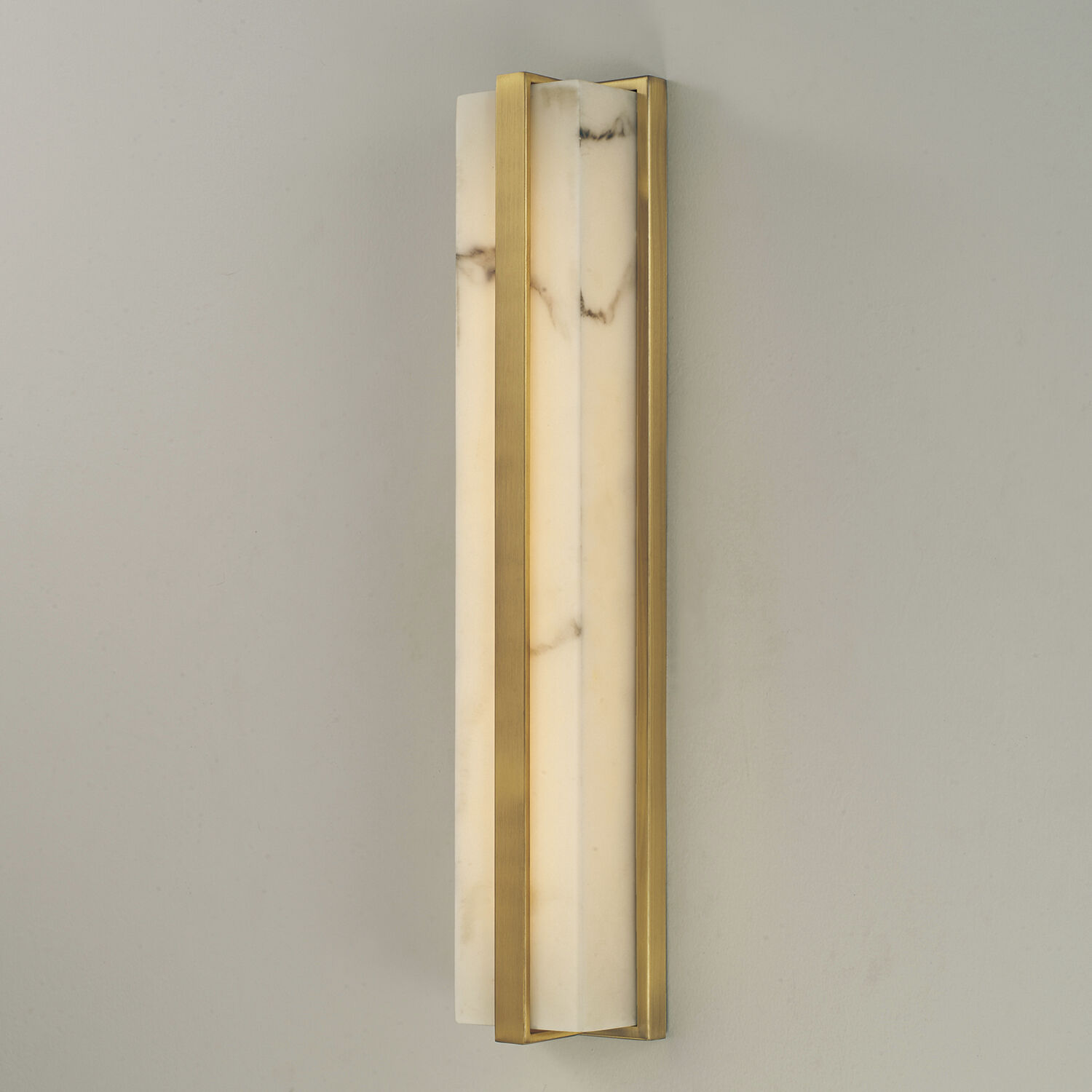 Noah LED 4.75 inch Aged Brass Vanity Light Wall Light