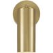 Robbie 1 Light 5 inch Aged Brass Sconce Wall Light