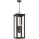 Hunt 4 Light 11.00 inch Outdoor Pendant/Chandelier