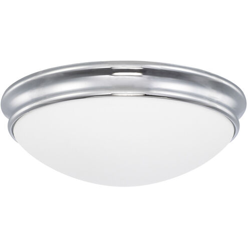 Hansen 2 Light 12.5 inch Chrome Flush Mount Ceiling Light