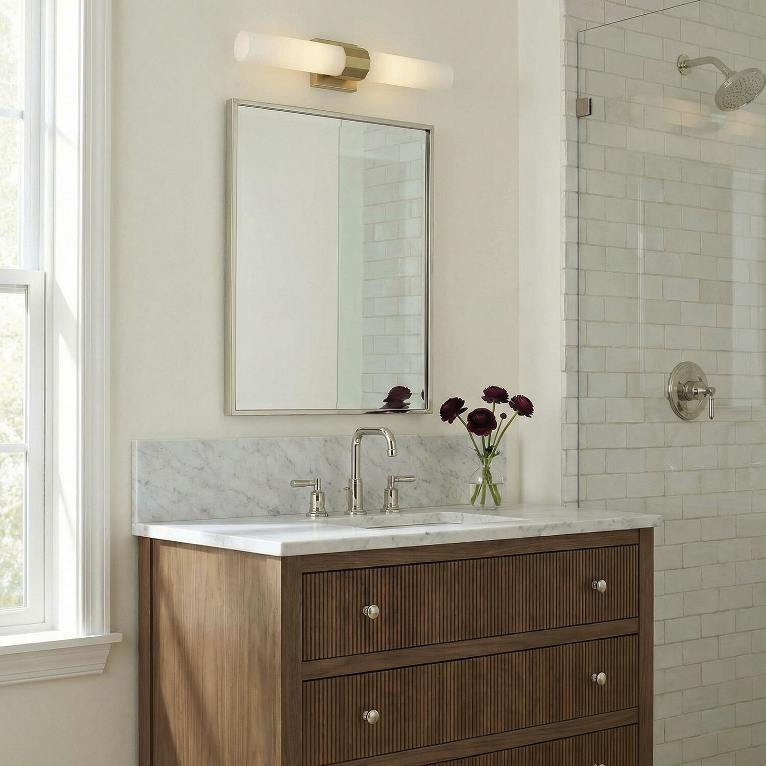 Sutton 2 Light 5 inch Soft Gold Sconce Wall Light