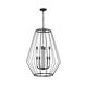 Corey 8 Light 25 inch Matte Black Foyer Ceiling Light