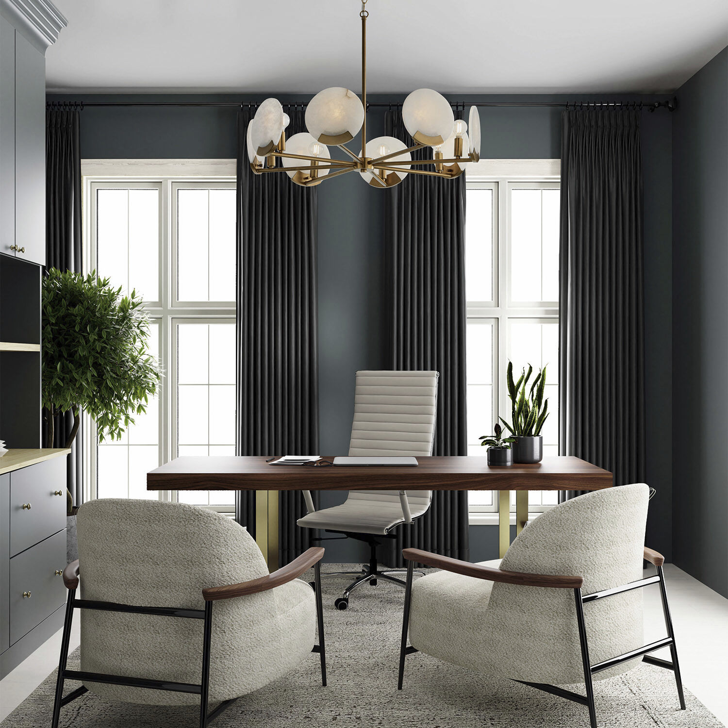 Oriya 8 Light 27.75 inch Aged Brass Chandelier Ceiling Light