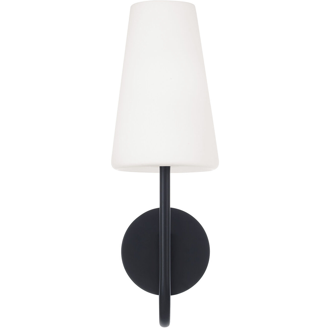 Averitt Sconce Wall Light in Matte Black
