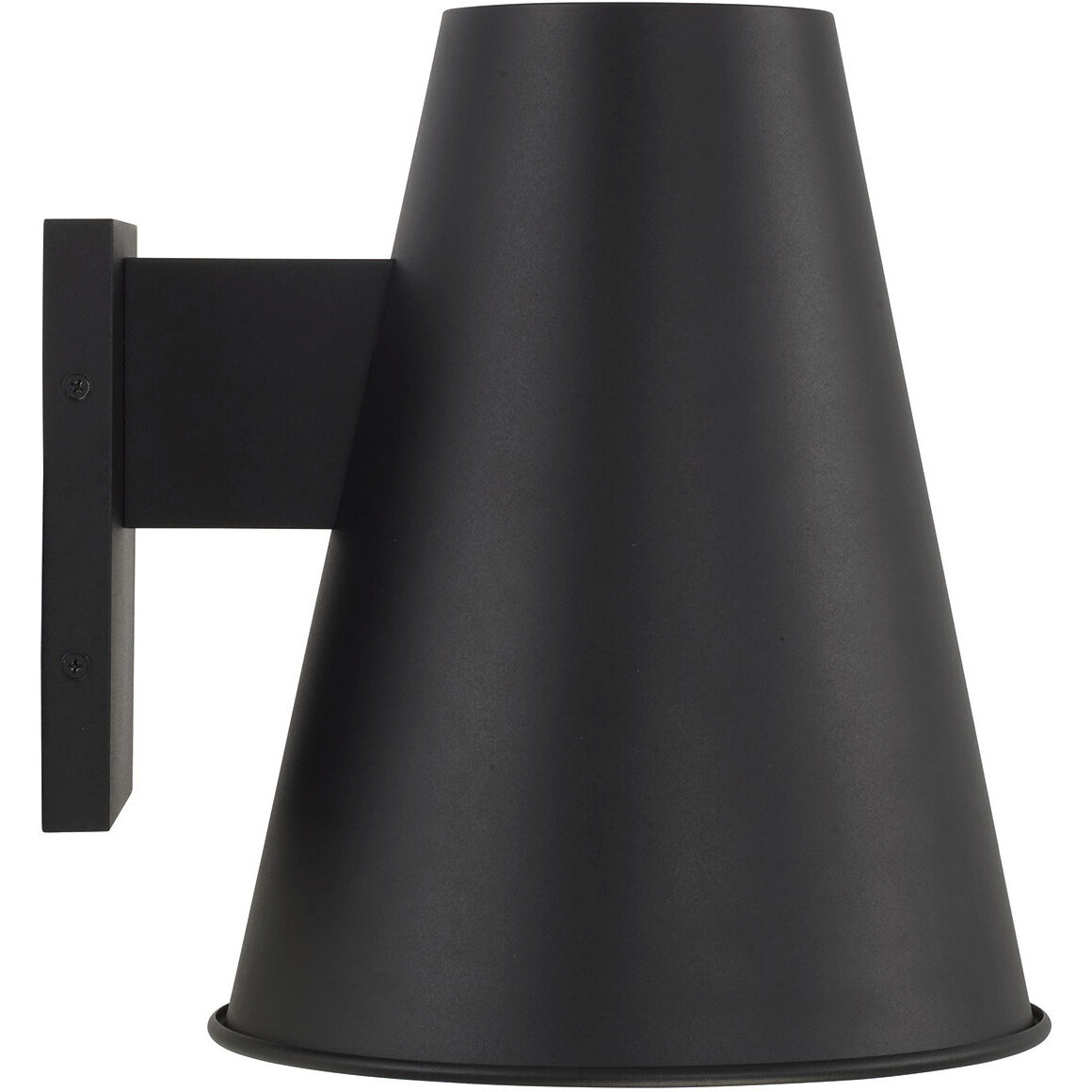 Yardley 1 Light 12 inch Black Outdoor Wall Lantern