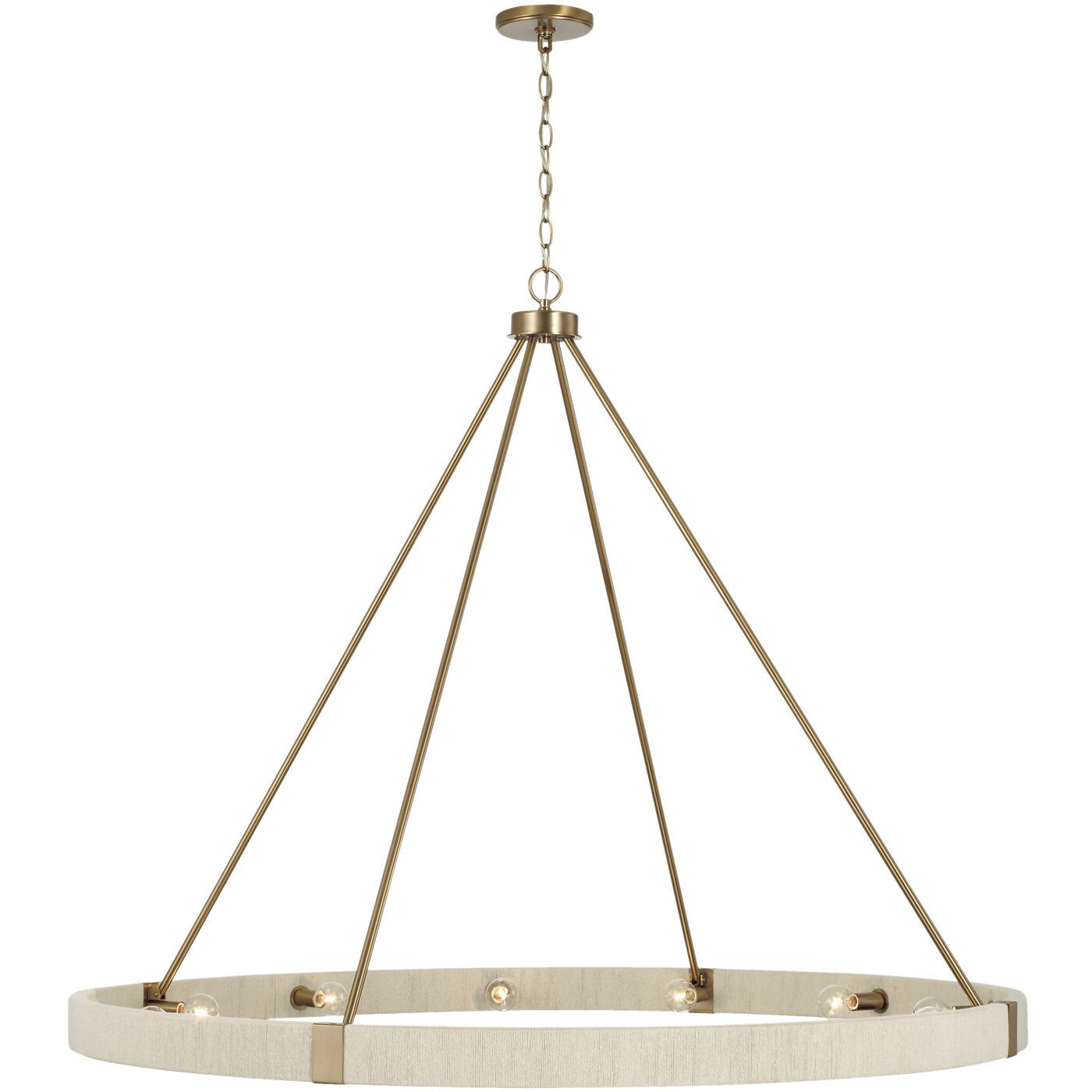 Delaney 12 Light 47.75 inch Matte Brass Chandelier Ceiling Light